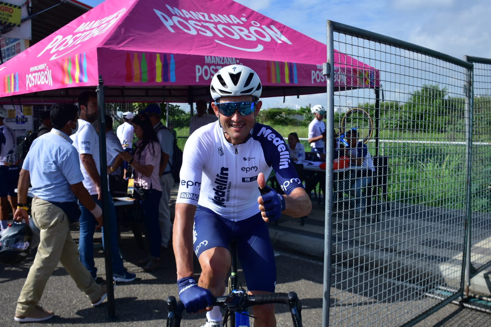 Óscar Sevilla, ciclista colombo-español.