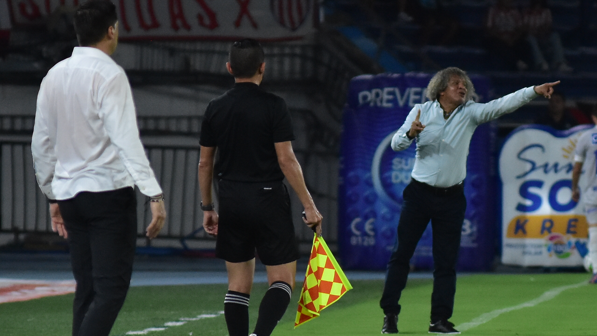 Alberto Gamero DT de Millonarios.