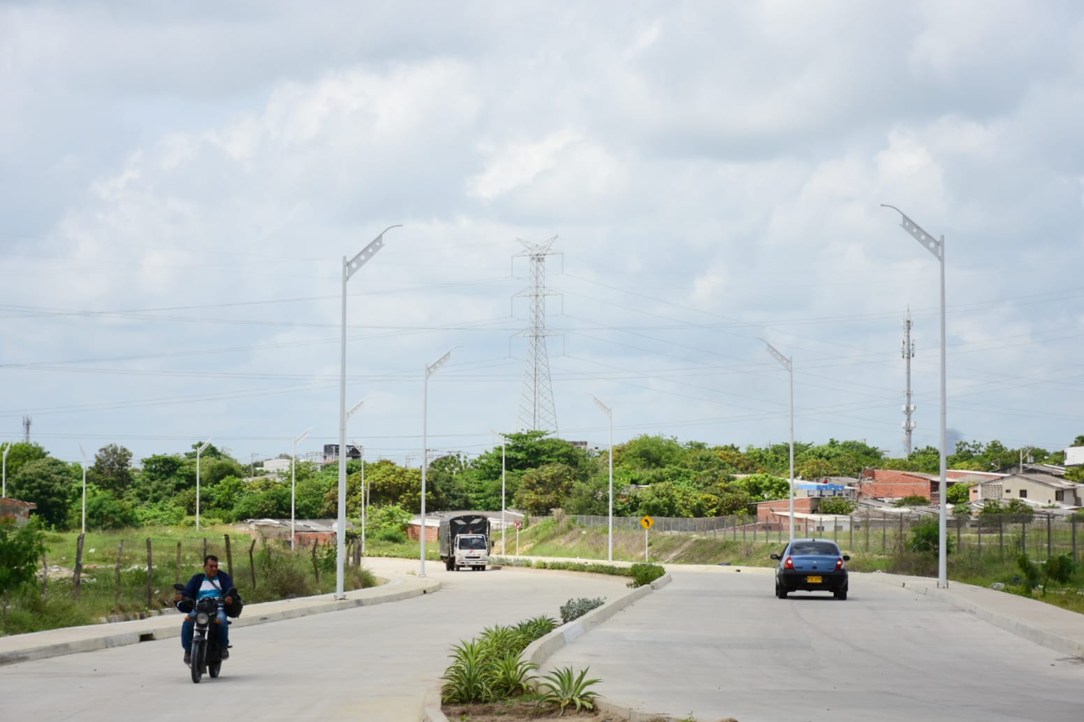El corredor vial Salao-Platanal tiene 3.5 kilómetros.