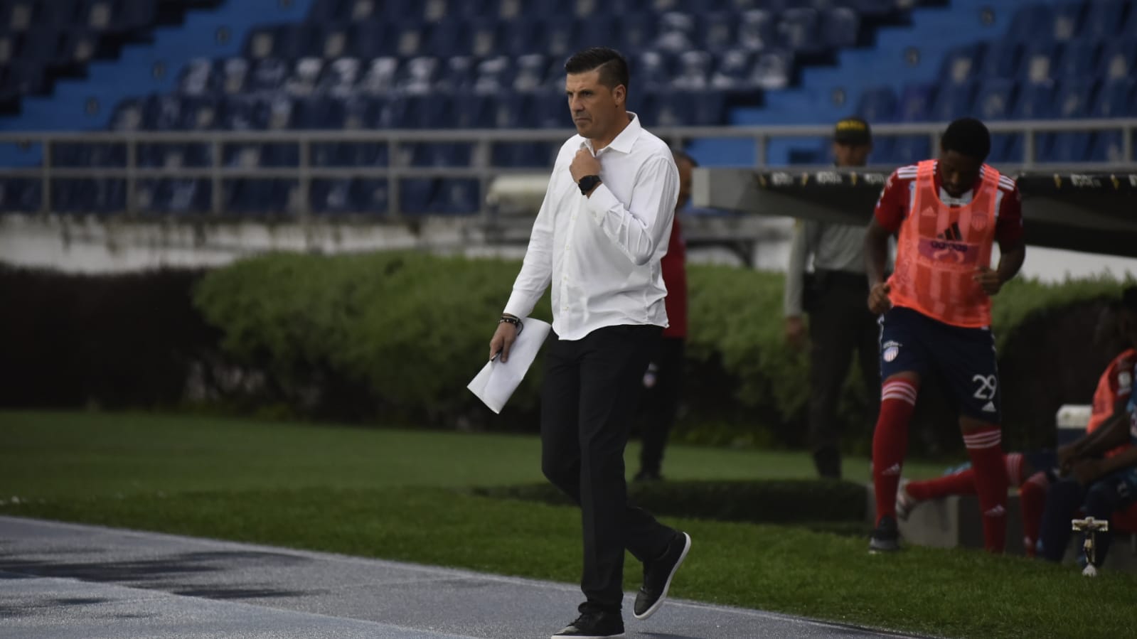Juan Cruz Real, DT del Junior.