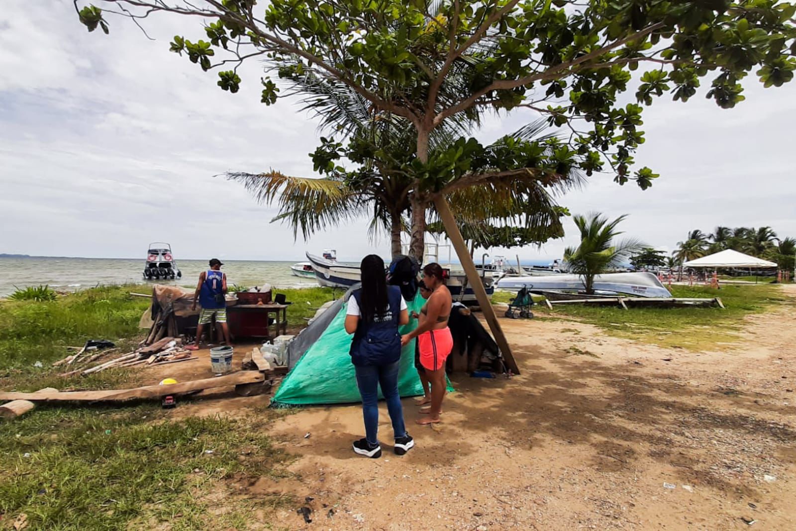 Defensoría en el lugar de los hechos.