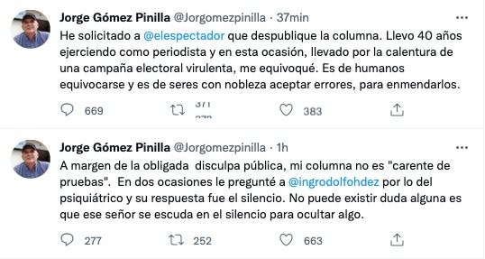 Trino de Jorge Gómez Pinillla 