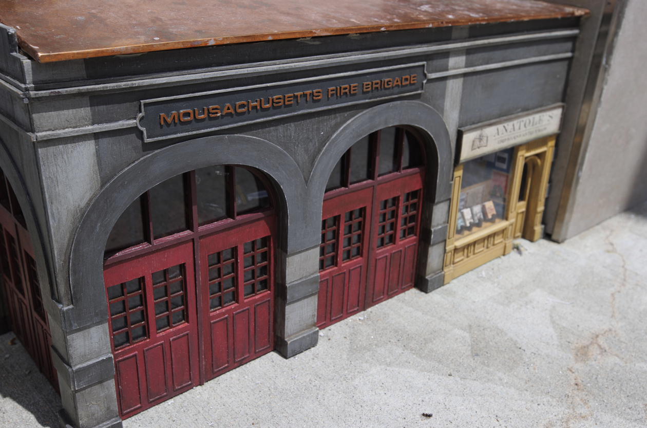 Librería en miniatura.