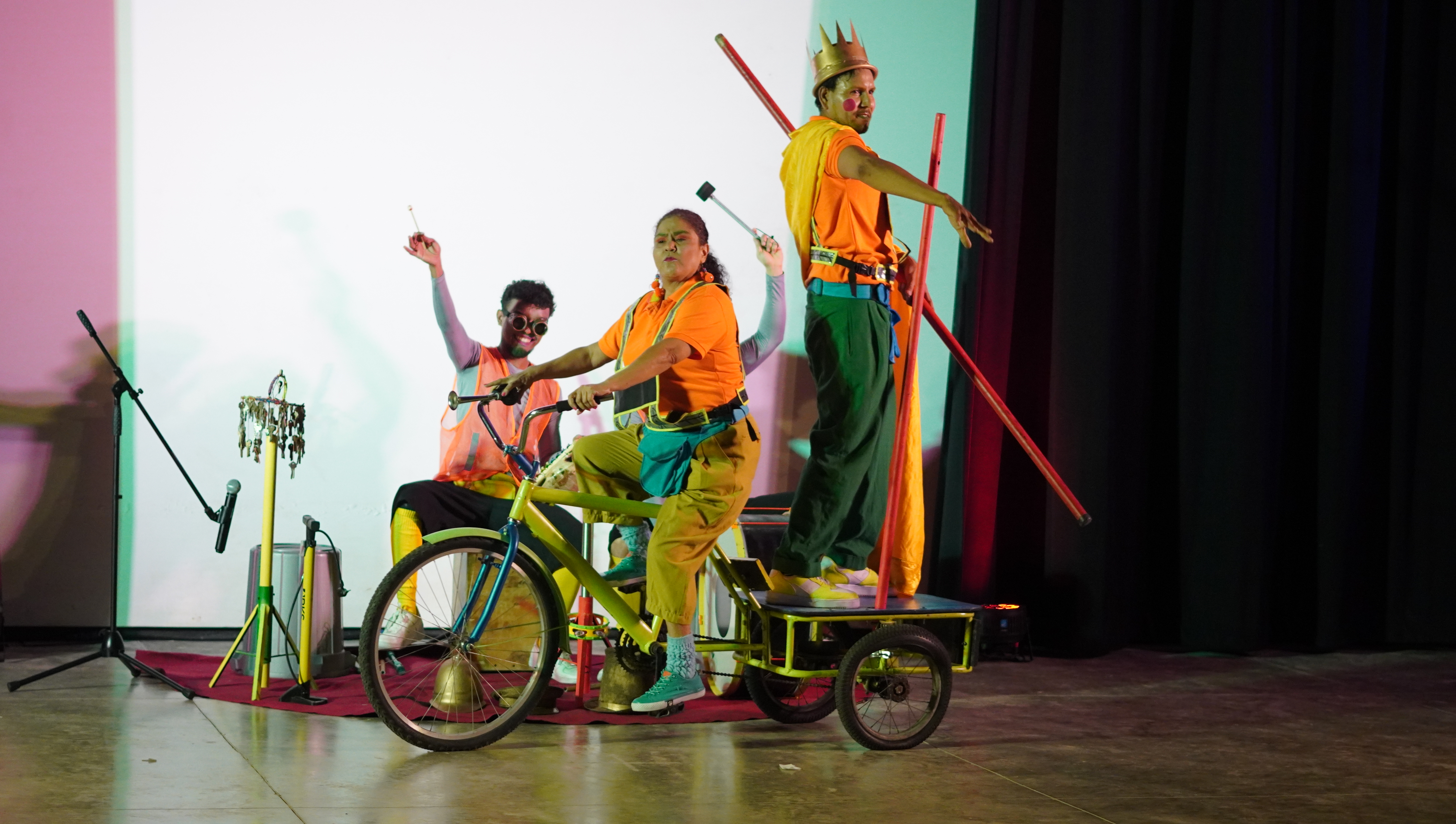 Alcaldía de Barranquilla Presentación teatral de la Corporación de Teatro Arro'conmango.