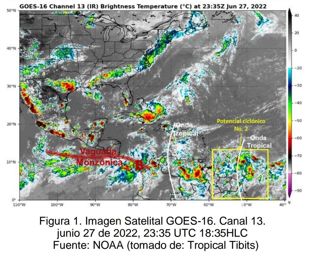 Imagen del fenómeno.