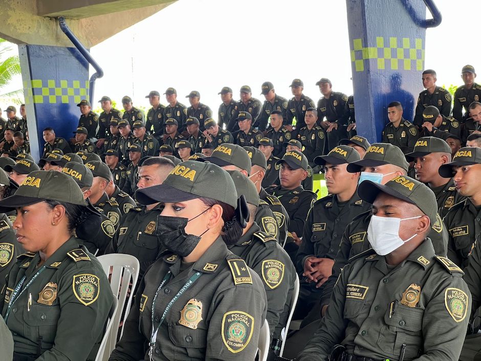 Los nuevos policías.