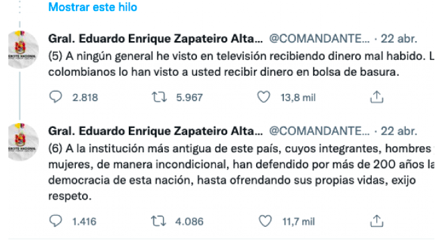 El trino de Zapaiteiro contra Petro