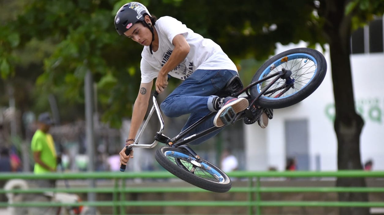 Práctica del free style.
