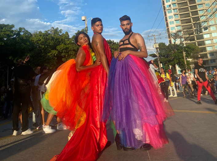 Marcha LGTBIQ+ 2022 en Barranquilla. 
