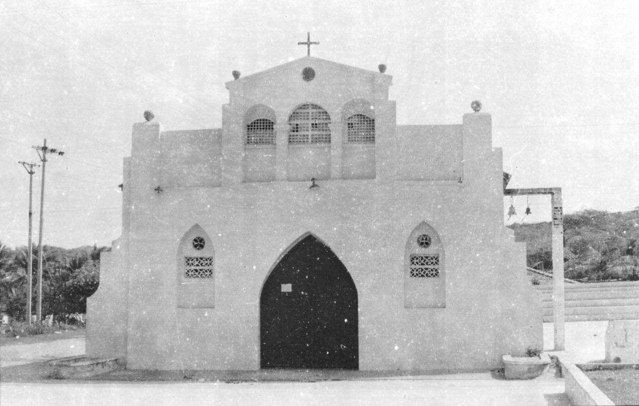 Antigua Iglesia principal del Corregimiento de Salgar, reubicada varias veces por su cercanía al mar. 