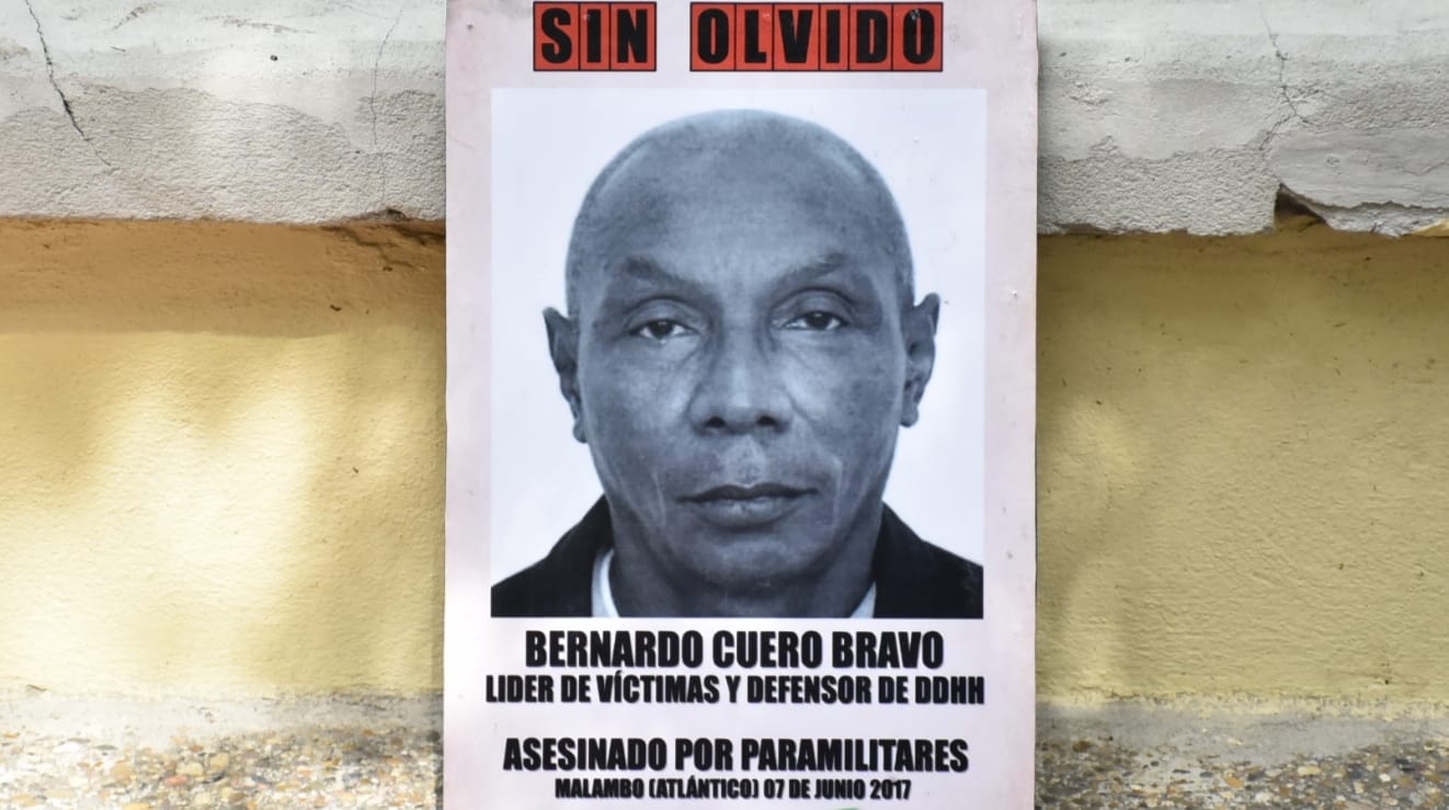 Exposición de fotografías de víctimas del conflicto armado