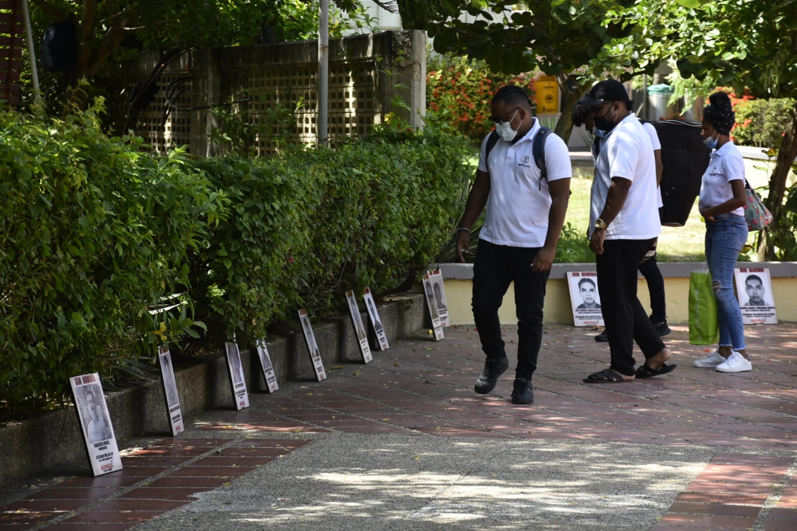 Exposición de fotografías de víctimas del conflicto armado