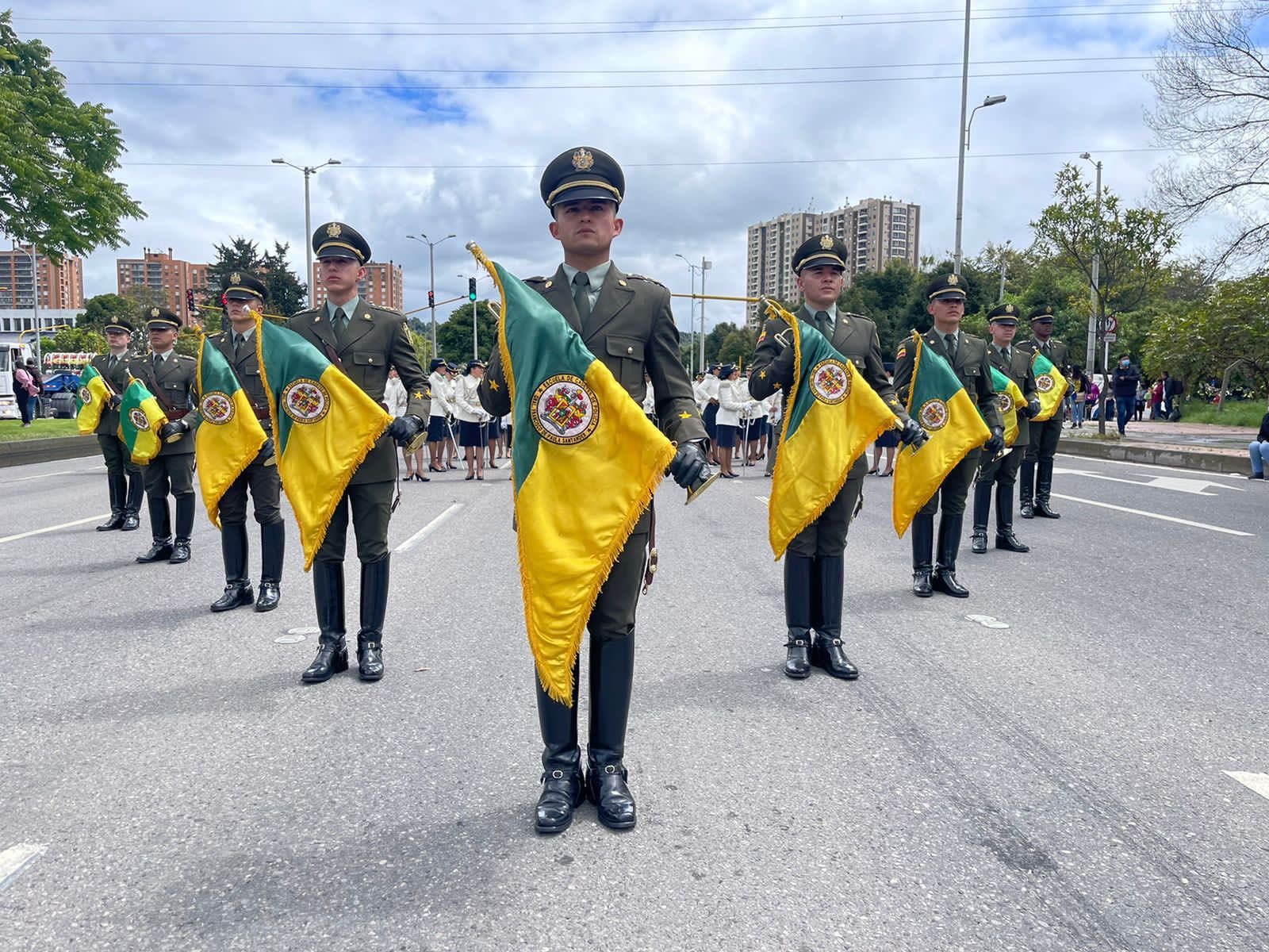 La Policía Nacional dijo "Presente".