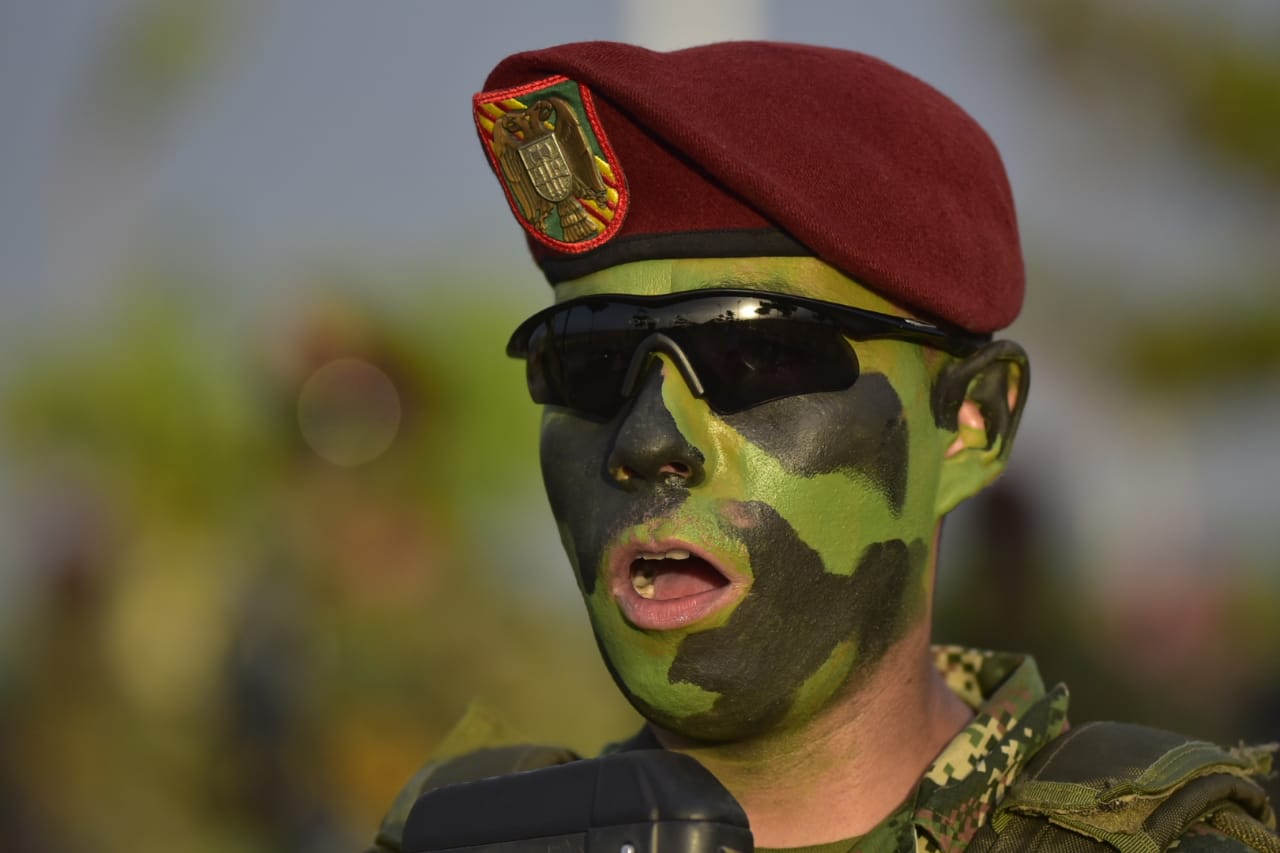 Barranquilla celebró el Día de la Independencia con imponente desfile militar en el Malecón del Río.