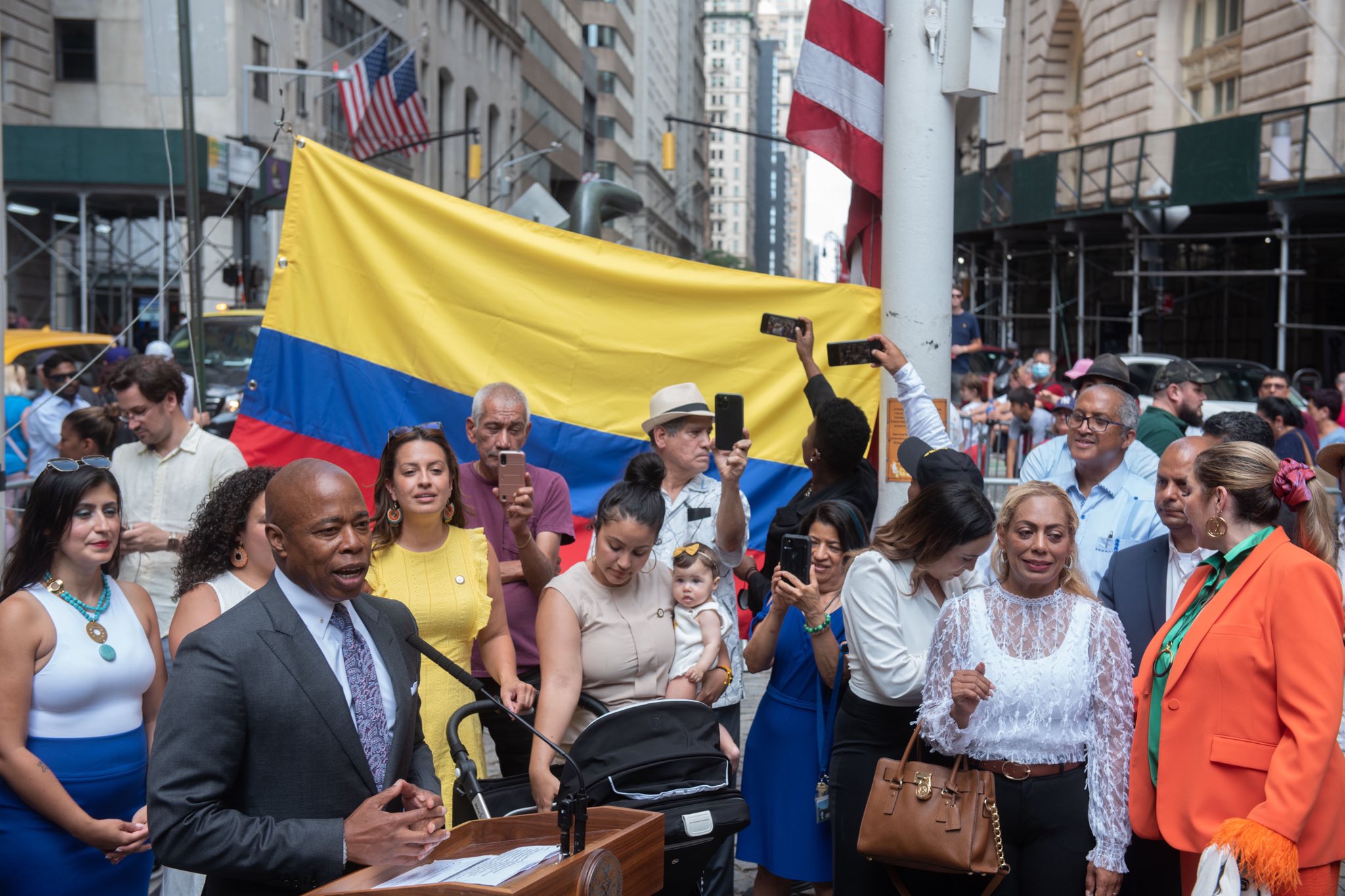 Eric Adams, alcalde de Nueva York.