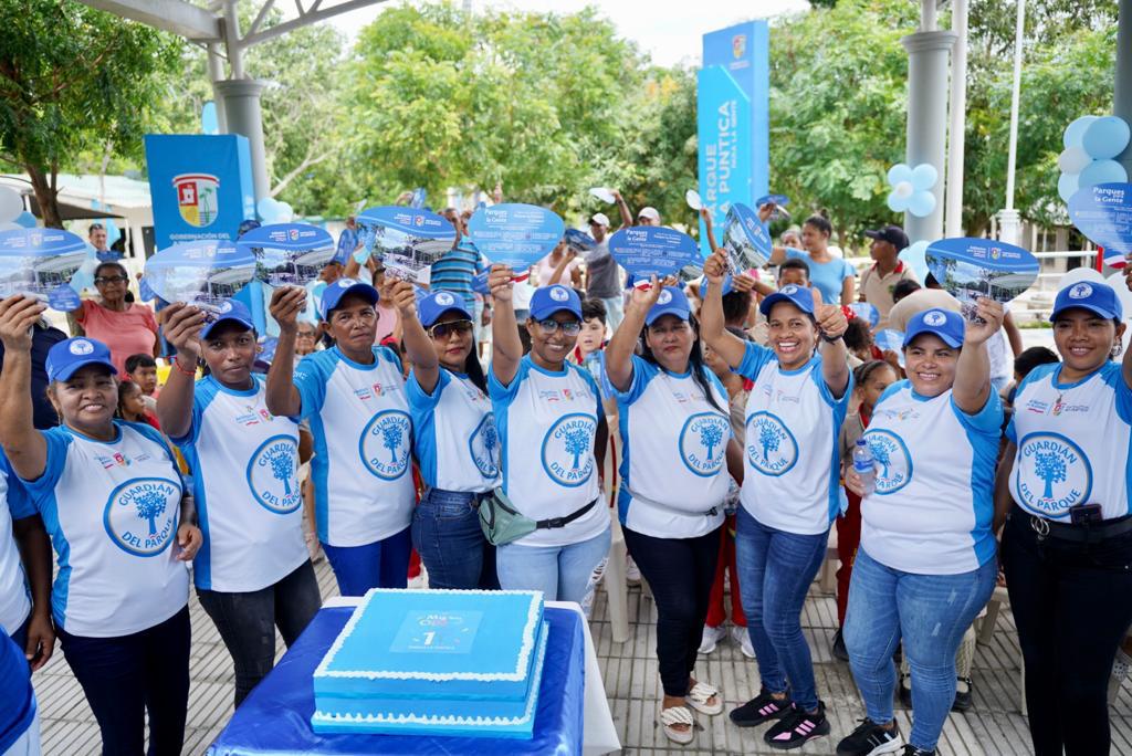 Espacio público fue el primero en ser inaugurado por el programa ‘Parques para la gente’. 