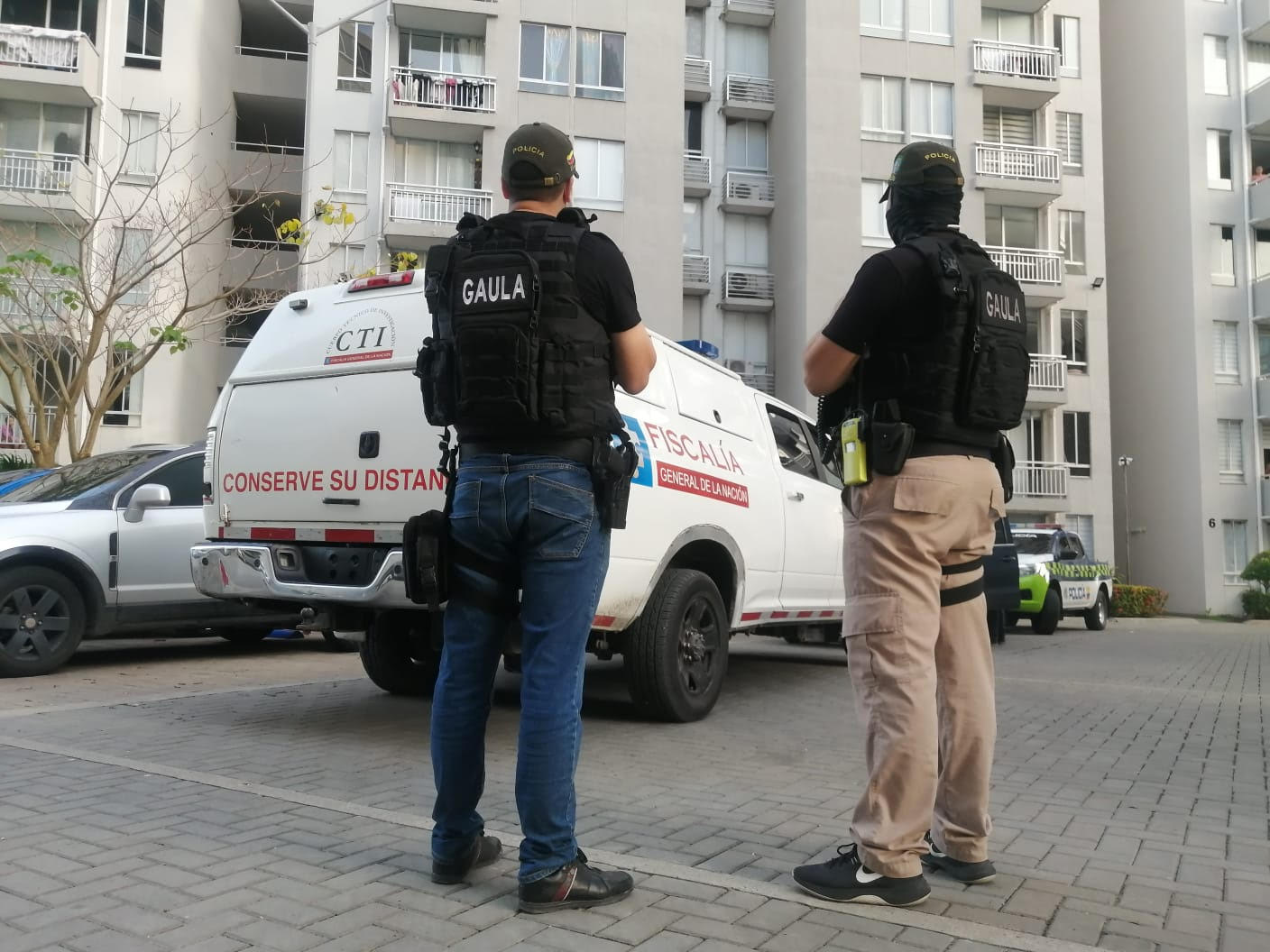 Policía Metropolitana de Cartagena Lugar donde fueron abatidos alias "Jordan" y "Nico"