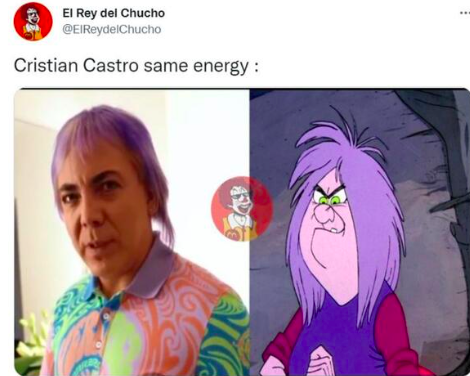 ¿Se parece a la villana Madame Mim? bromearon los seguidores.