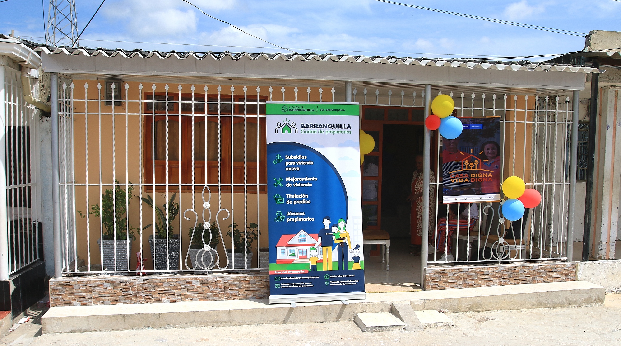 Mejoramiento de vivienda en los barrios La Chinita y La Luz.