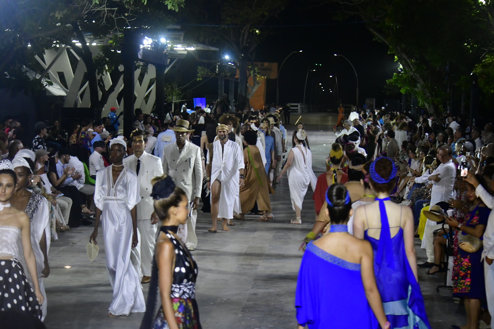 "Fue una noche mágica", coincidieron los asistentes al evento.