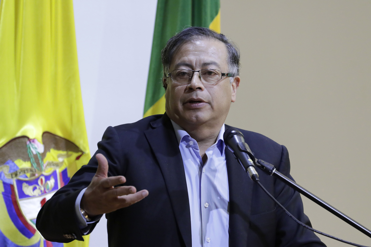 El Presidente electo, Gustavo Petro