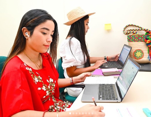 Estudiantes de la Universidad de La Guajira