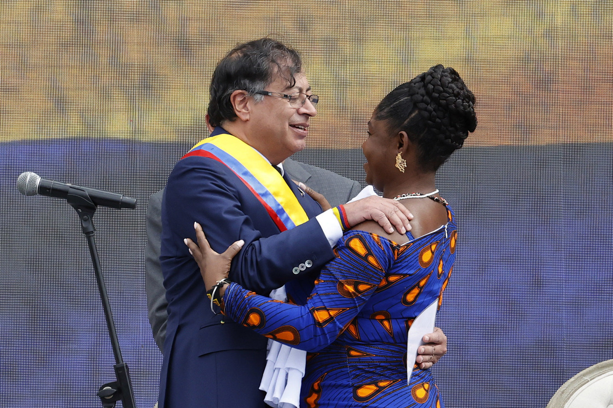 El Presidente de la República, Gustavo Petro y la Vicepresidenta Francia Márquez.