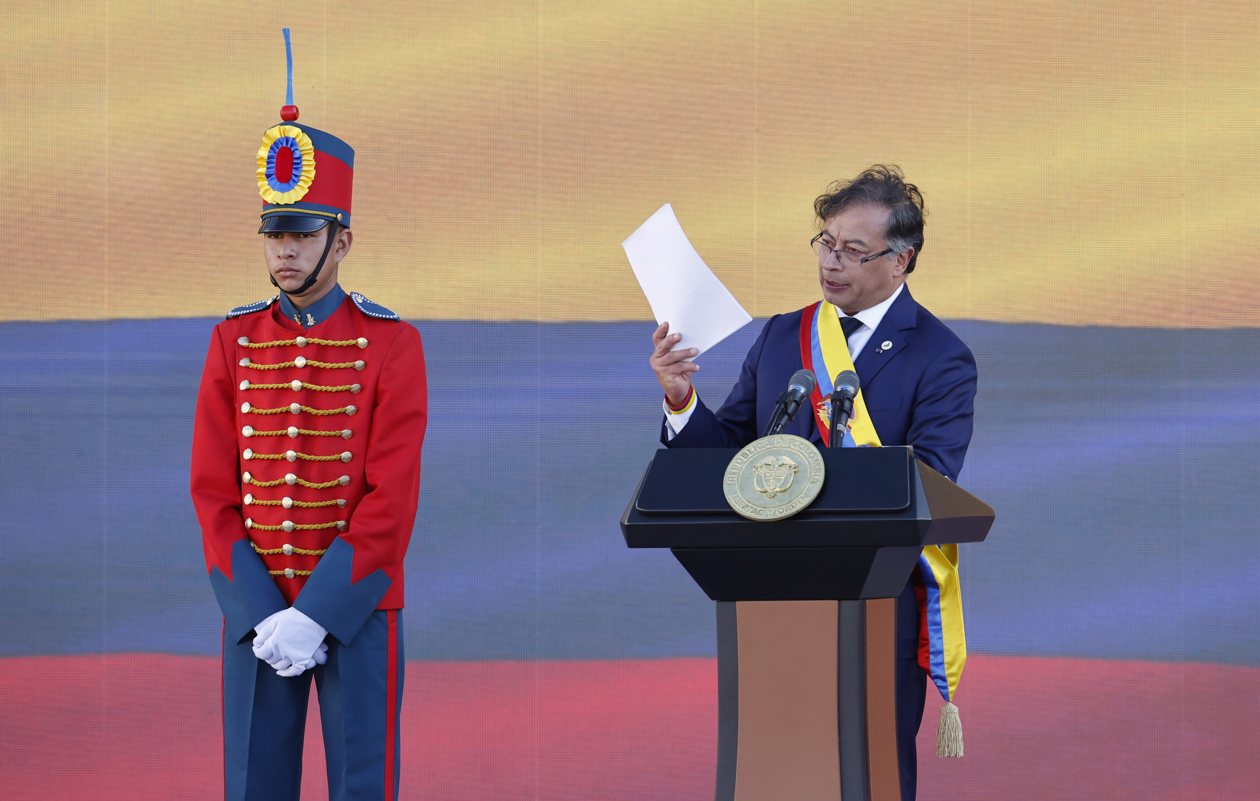 El presidente de Colombia, Gustavo Petro.