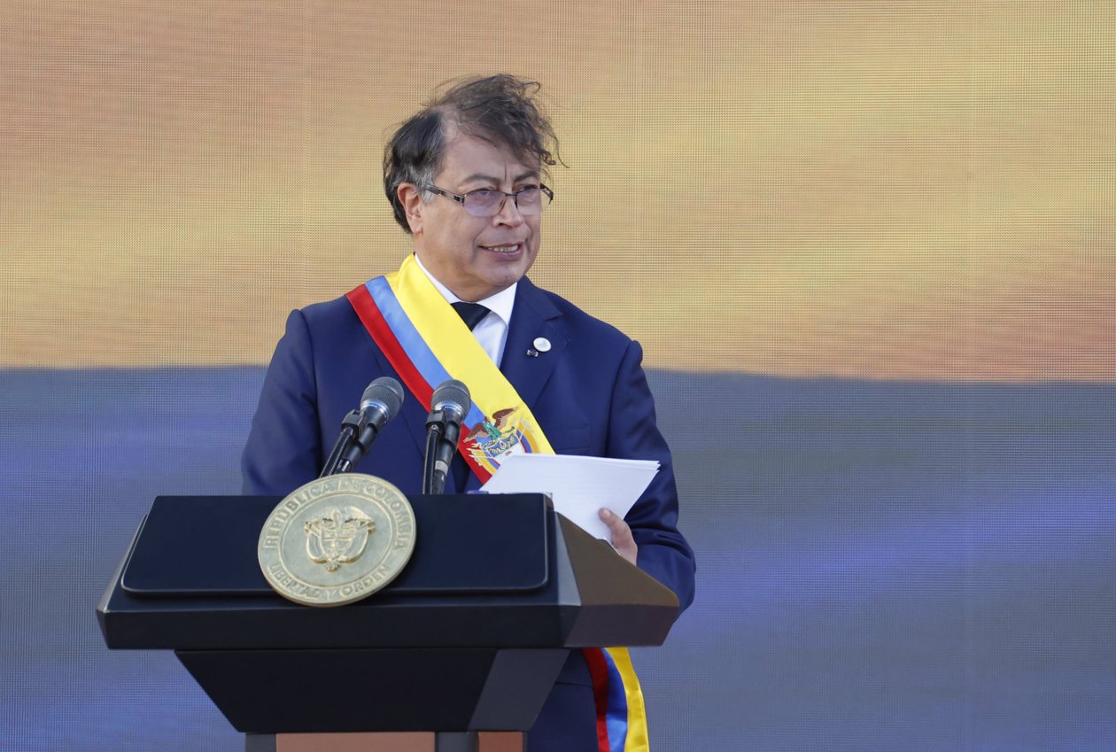 El presidente de Colombia, Gustavo Petro.