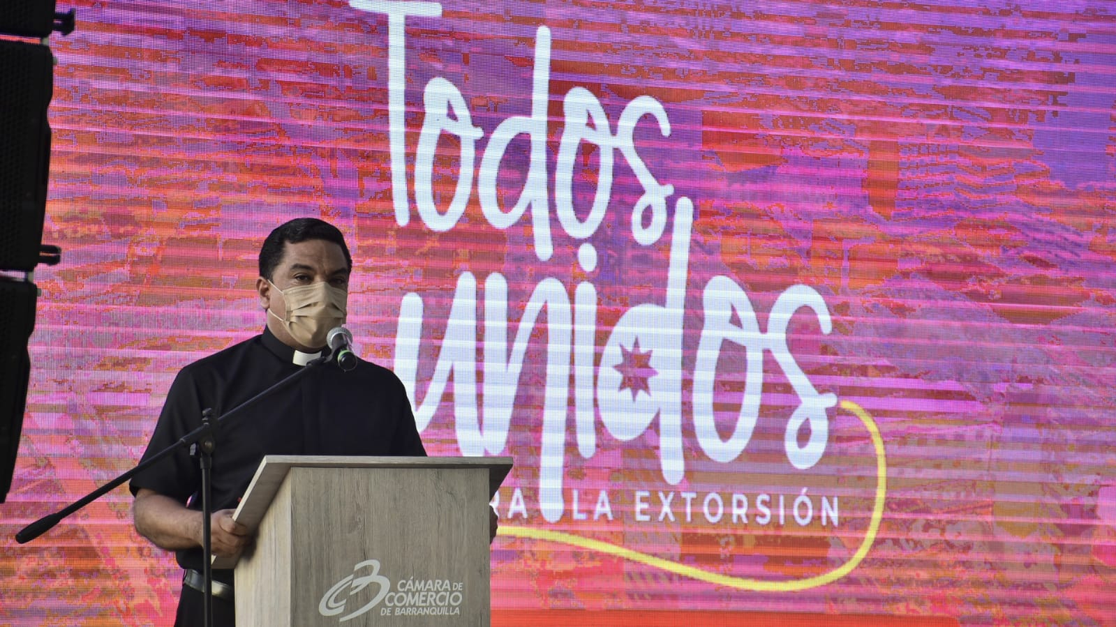 El sacerdote Jaime Marenco.