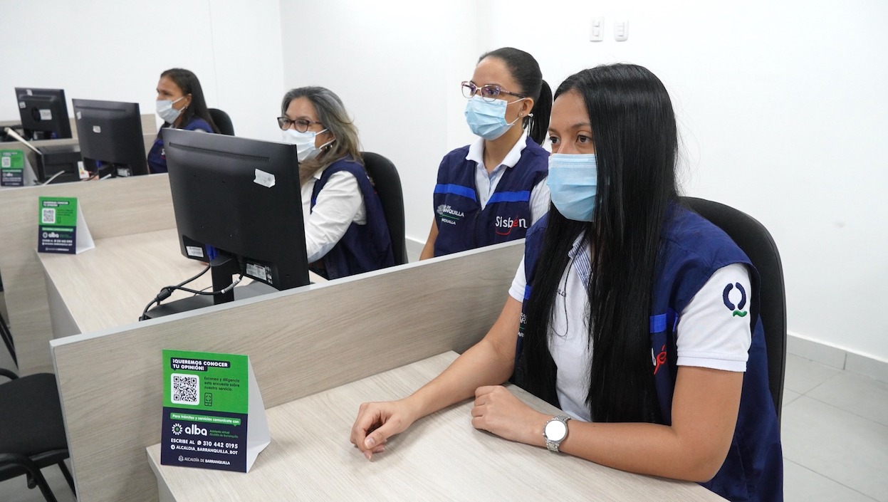 Oficina de atención en Murillo.