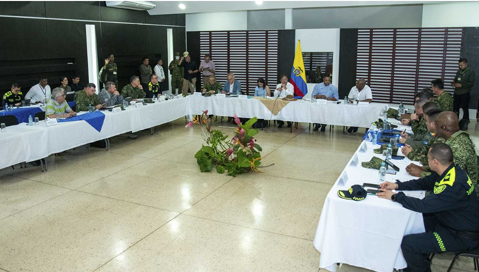 Presidencia de la República Reunión del Presidente Petro en Chocó.