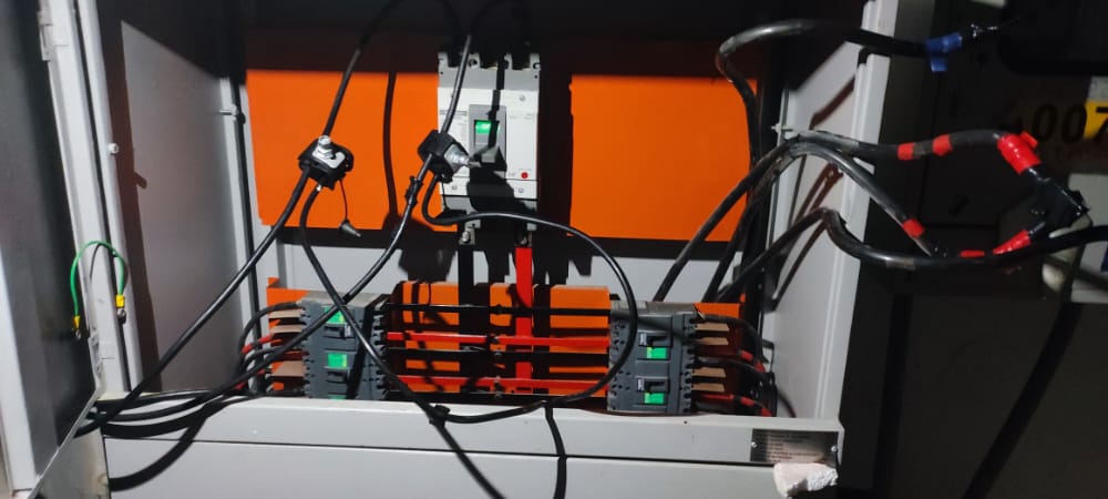 Subestación eléctrica del hotel Dasanto