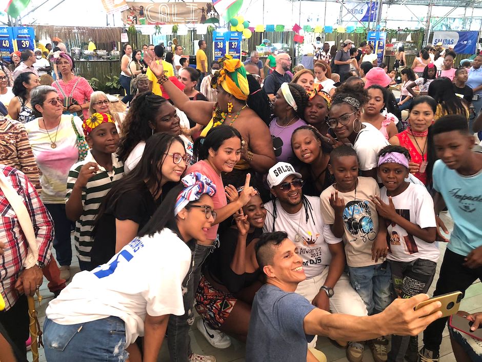 La ‘selfie’ del recuerdo que no podía faltar.