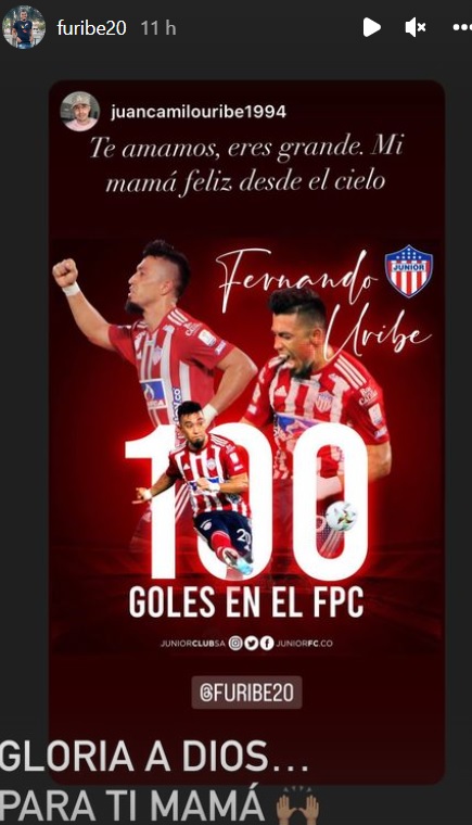 Publicación de Fernando Uribe. 