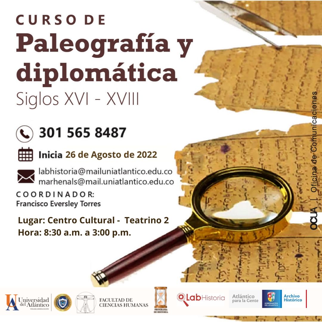 Curso de paleografía y diplomática.