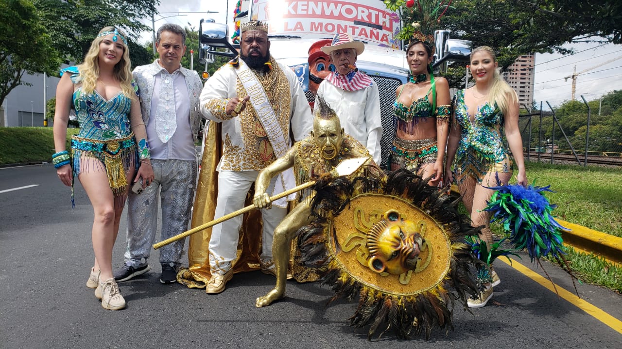 Personajes del Carmaval.