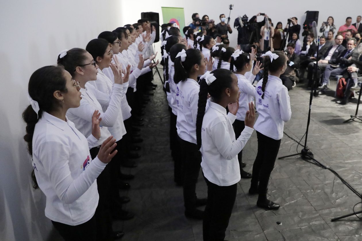 Lanzamiento Oficial del Coro Hijos e hijas de la Paz.