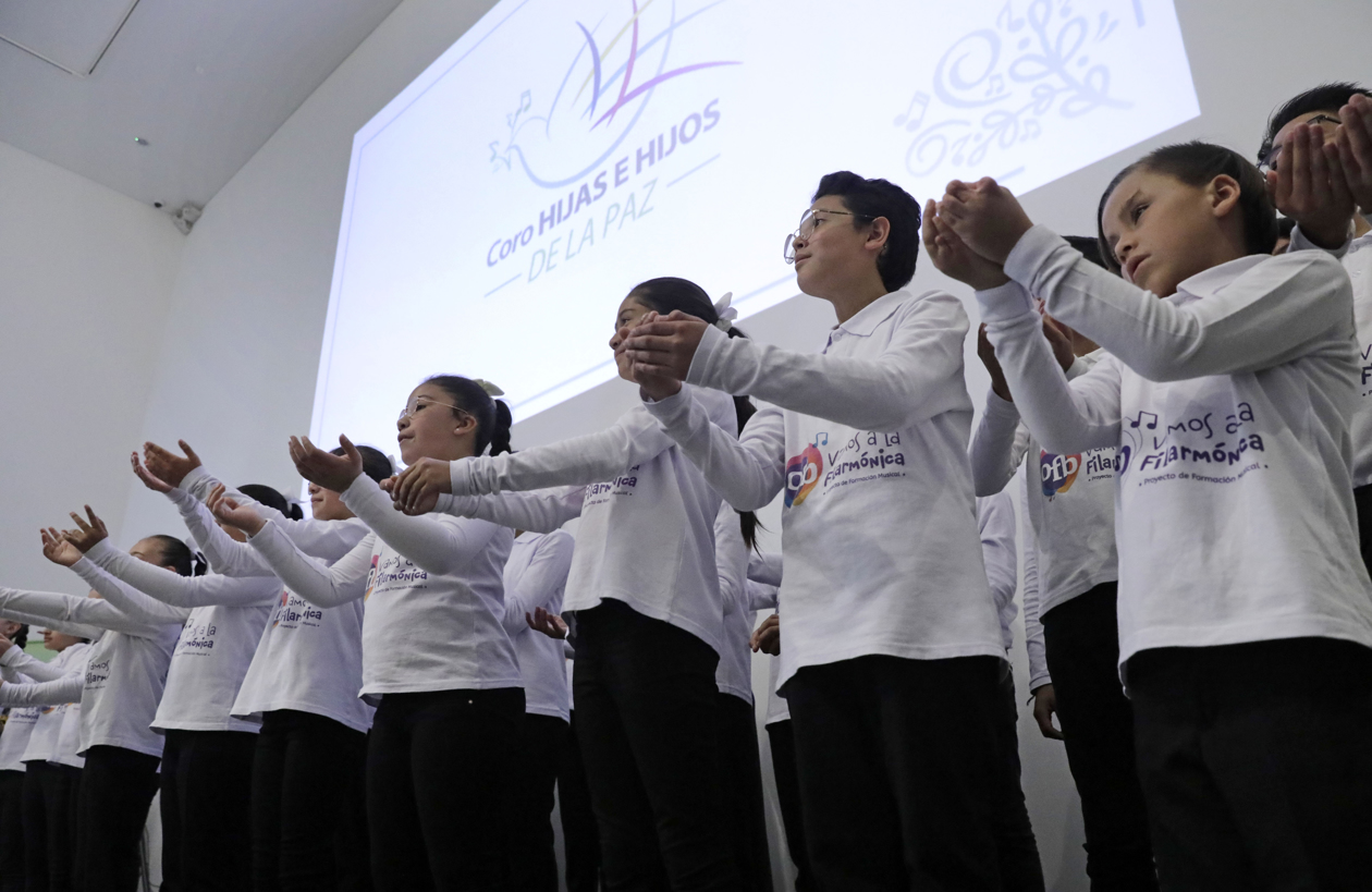 Lanzamiento Oficial del Coro Hijos e hijas de la Paz.