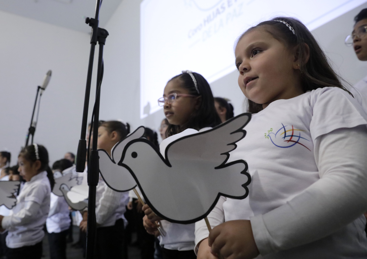 Lanzamiento Oficial del Coro Hijos e hijas de la Paz.