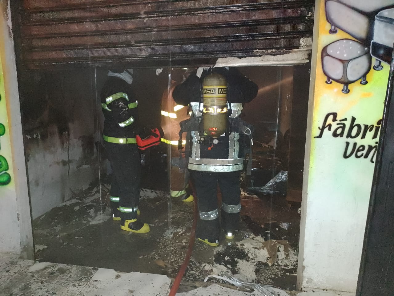 Cuerpo de Bomberos de Sabanagrande.