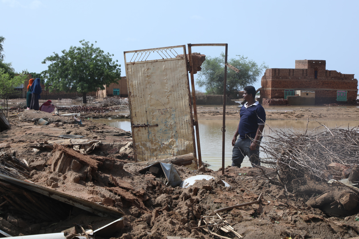 Emergencia por inundaciones en Sudán.