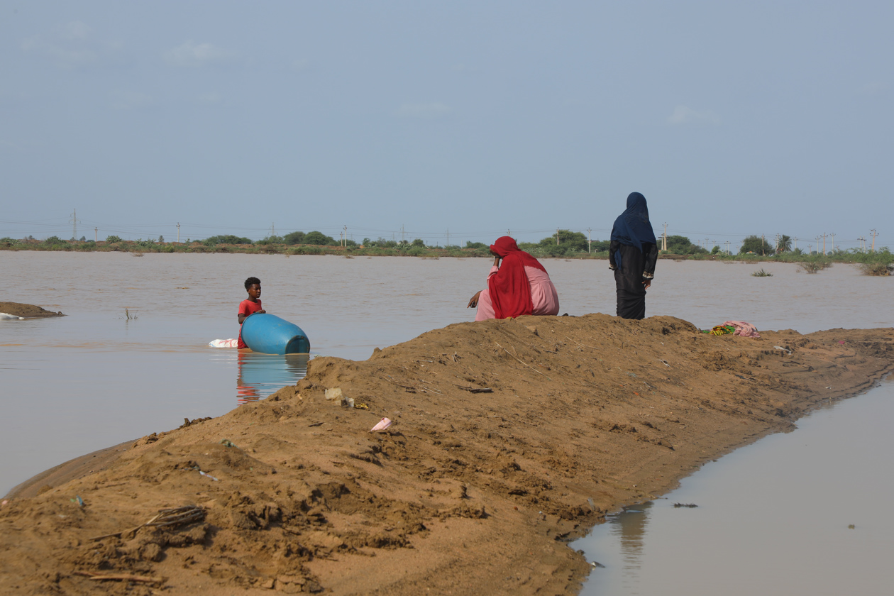Emergencia por inundaciones en Sudán.