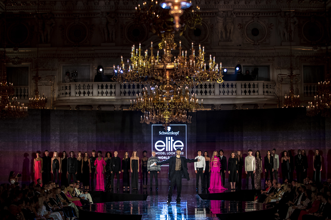 Final mundial Elite Model Look 2022 en Praga.