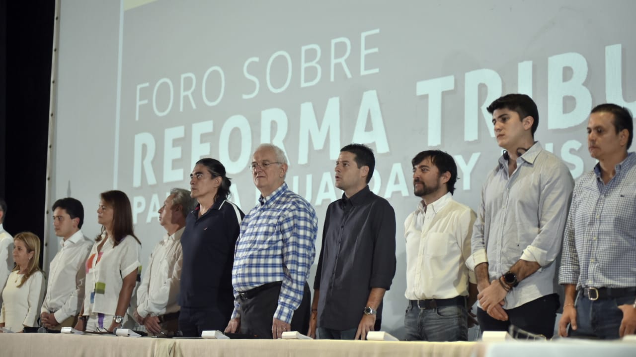 Cristian Mercado Sesión de las comisiones terceras de Senado y Cámara.