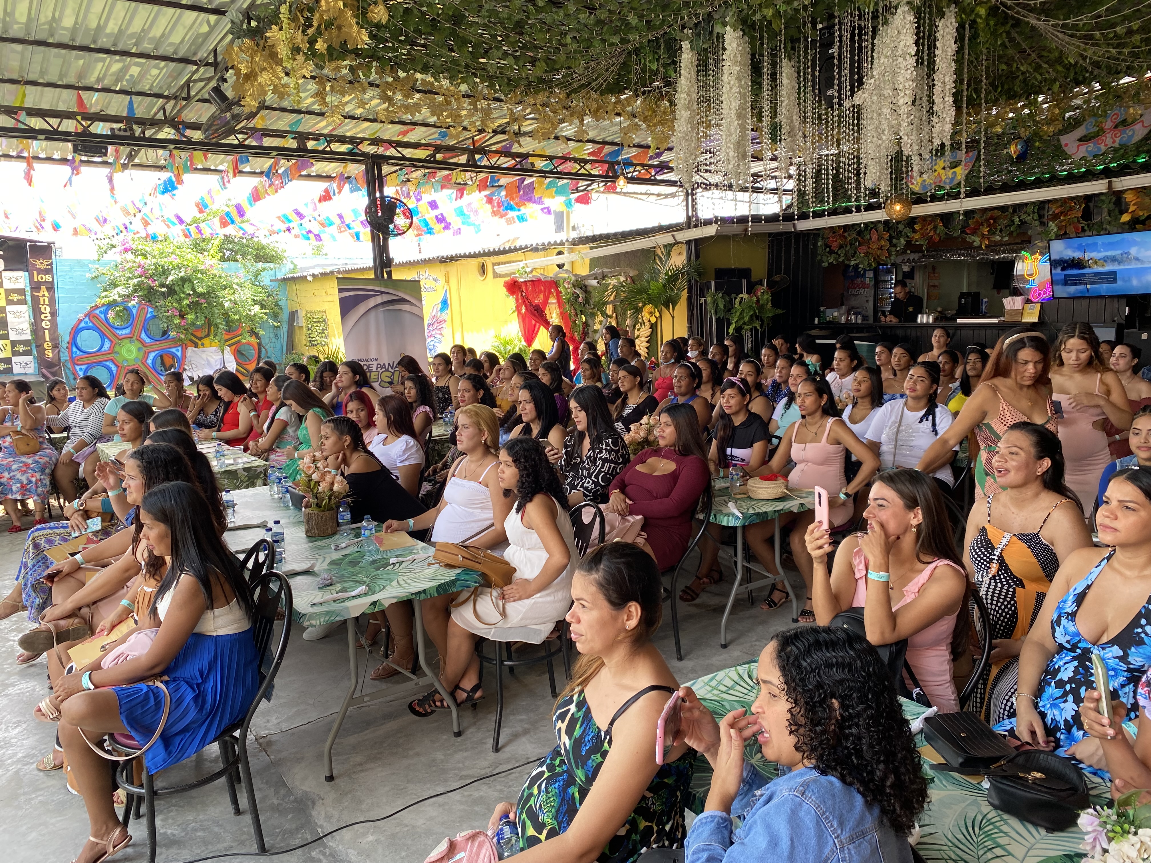 Población refugiada y migrante venezolana en Barranquilla.