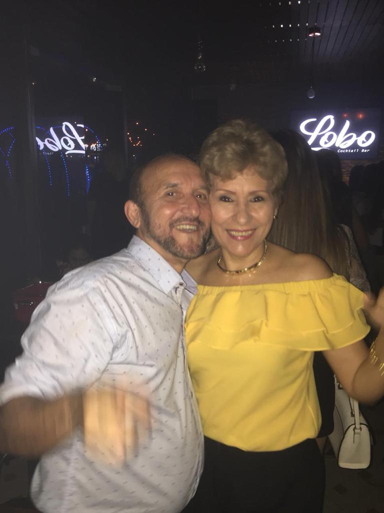 Ley Martin y su esposa Lidis Rodríguez