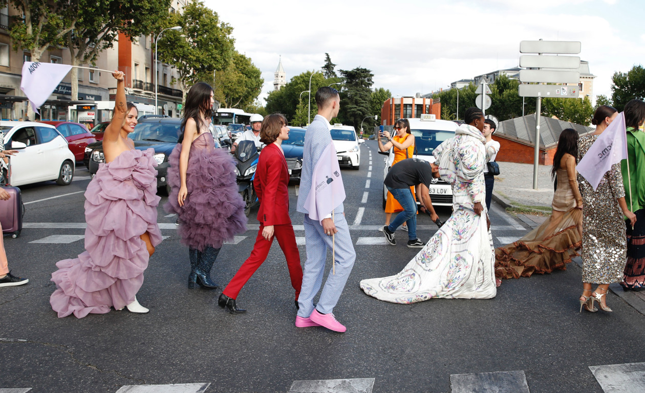 Semana de la moda de Madrid.