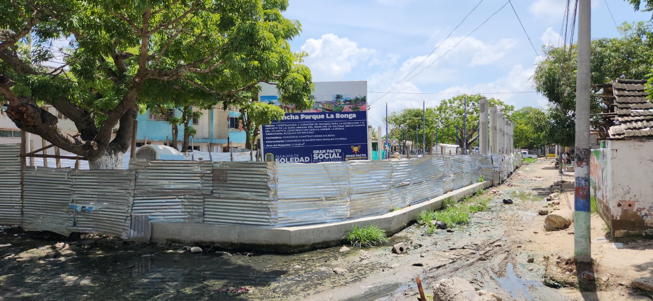 Obras en La Bonga están suspendidas.