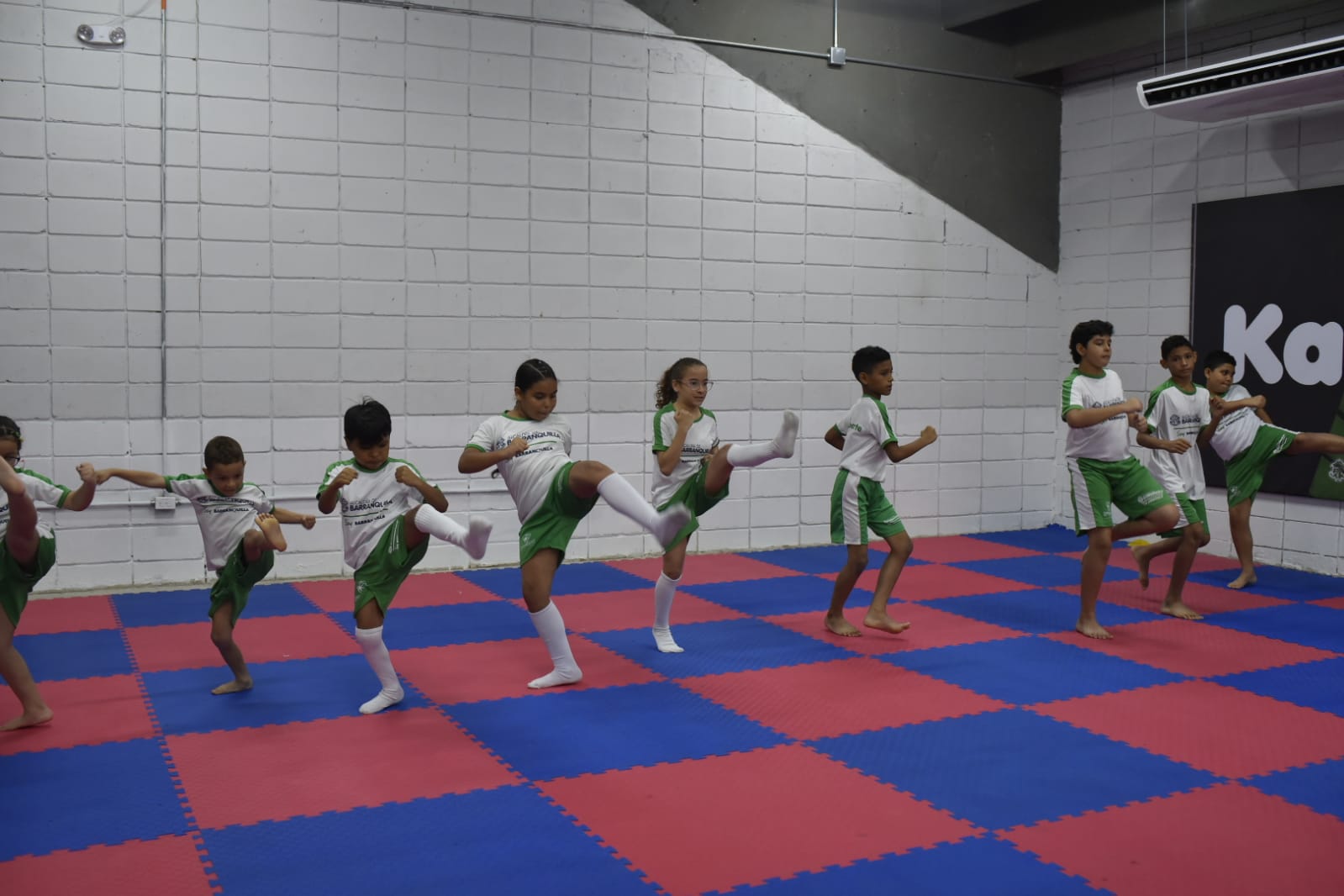 Espacio para el Karate. 